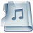 Graphite Music Icon 48x48 png